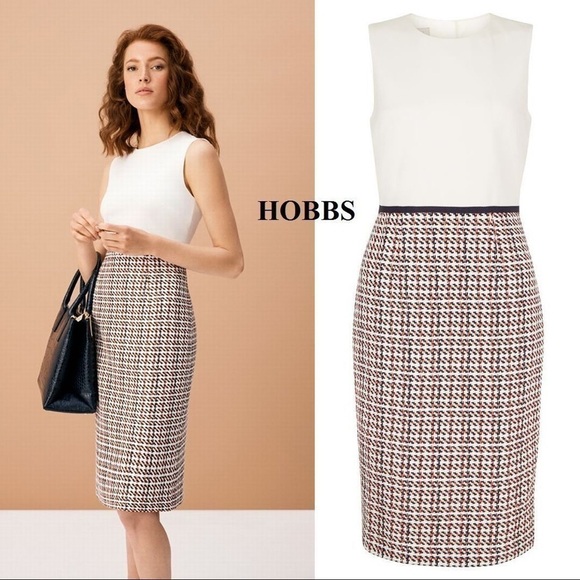 Hobbs London Gianna Tweed Dress - Picture 1 of 7